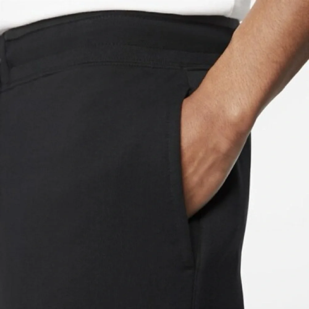 Nike Jumpman Classic French Terry Men's Two-Tone Black Athletic Shorts Size S